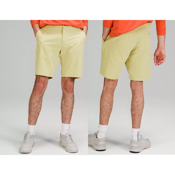 NWT Lululemon Men's Classic 9" Commission Short Dew Green  Size 31 - Picture 1 of 7